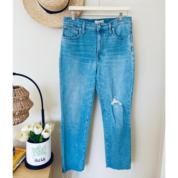Madewell The Perfect Vintage Jean in Rosabelle Wash: Comfort Stretch Edition - Picture 4 of 9